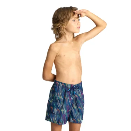 Juniorské plavky ARENA BOYS BEACH BOXER ALLOVER