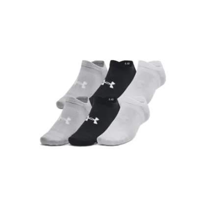 Ponožky UNDER ARMOUR UA Essential No Show 6pk-BLK