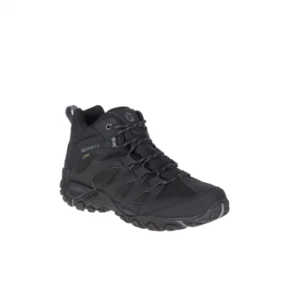 Pánska členková turistická obuv MERRELL Claypool Sport Mid GTX black rock