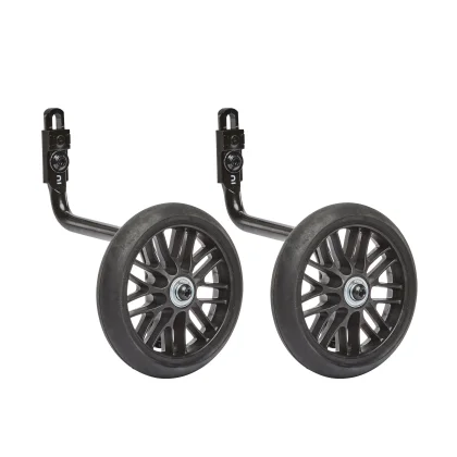 BTWIN Pomocné kolieska 500 na detský 14 až 16 palcový bicykel Btwin bez