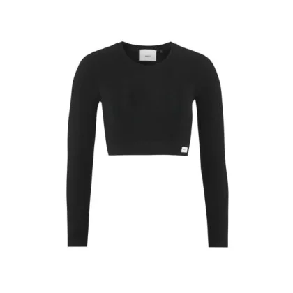 CRAFT Collective Rib Cropped LS