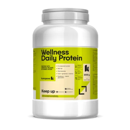 Kompava Wellness Daily Protein 2000 g/57 dávok, natural
