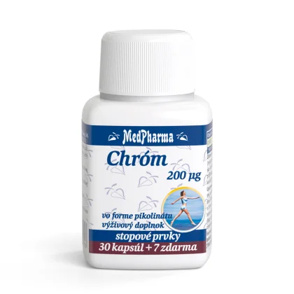 MedPharma CHRÓM 200 µg kapsule 30+7 zadarmo