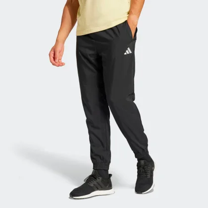 ADIDAS ADIDAS pánske bežecké nohavice čierne XL