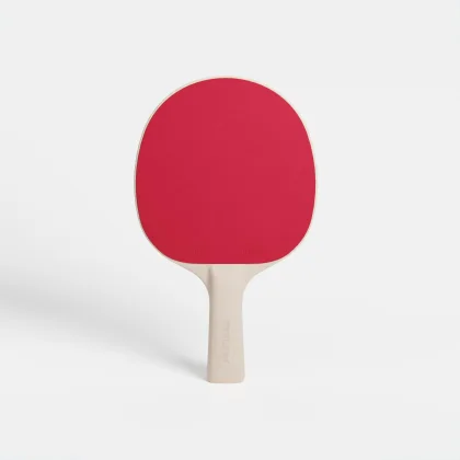 PONGORI Odolná pálka na stolný tenis PPR 100 rovný tvar