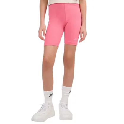Dievčenské kraťasy 4F JUNIOR SHORT TIGHTS CAS F028-54S-PINK