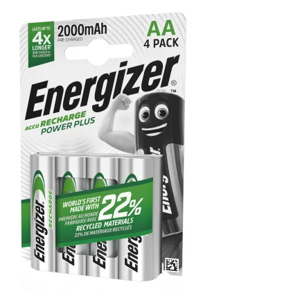ENERGIZER Nabíjateľné batérie Energizer 4 AA/HR6 2000 mAh ......