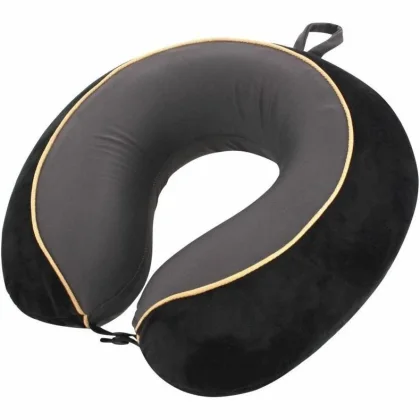 TravelSafe podhlavník Travel Pillow Memory Foam black/grey
