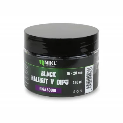 NIKL Black Halibut v dipe, Giga Squid