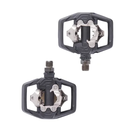 SHIMANO Nášľapné pedále MTB trail SHIMANO SPD PD-ME700 čierne bez
