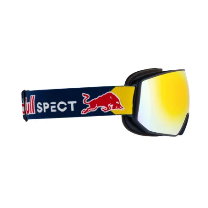 Lyžiarske okuliare RED BULL SPECT FINK-01RE2, blue brown with red mirror