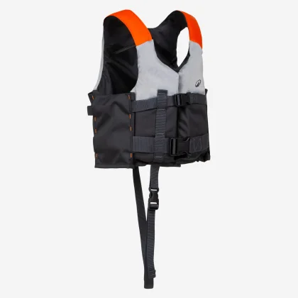 ITIWIT Pomocná plávacia vesta 50N+ na kajak/paddleboard/jachting sivá 60-80 kg