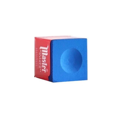 Biliardová krieda Master Sky Blue, 12 ks