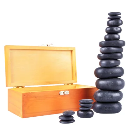 Lávové kamene inSPORTline Basalt Stone - 12 ks