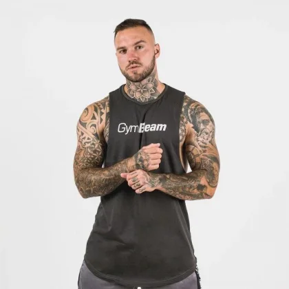 Gym Beam Tílko Cut Off Grey