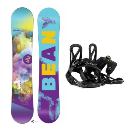 Beany Meadow dívčí snowboard + Beany Kido dětské vázání