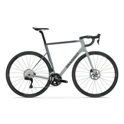 Silniční kolo BASSO Astra disc, Shimano 105 Di2, Microtech MrLite, gray asphalt