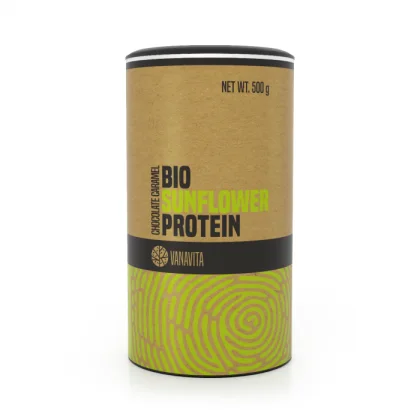 VanaVita BIO Slnečnicový proteín čokoláda karamel