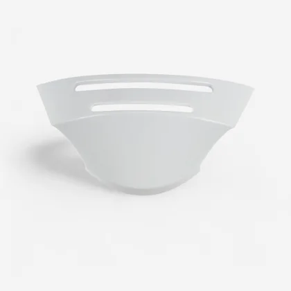 DECATHLON Kryt k maske Easybreath 500 na ochranu ventilu biely bez