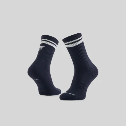 Tenisové dlhé ponožky (2-pack) dámske - tmavomodré