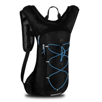 Spokey FUJI Cyklistický a běžecký batoh, 5 l, černo-modrý