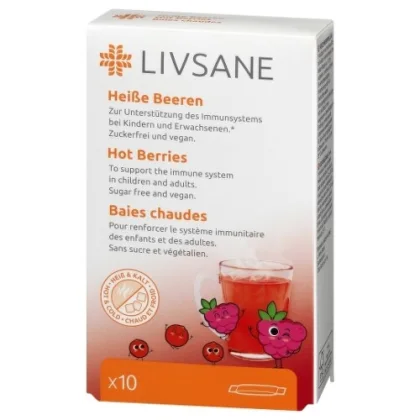 LIVSANE Horúce lesné ovocie 10 vreciek