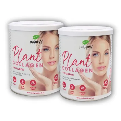 Natures Finest 2x Plant Collagen booster + Hyaluron 120g