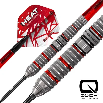 Šípky steel Harrows Damon Heta Series 4 21g Quick Point 90% wolfram