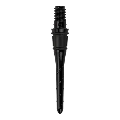 Hroty na šípky plastové L-Style Premium LipPoint soft, čierne 25mm, závit 2BA, 30ks