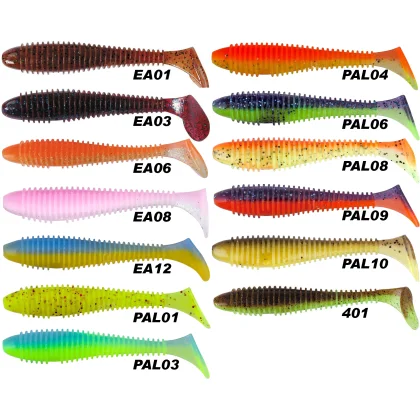 KEITECH Swing Impact Fat 3,8 inch/ 9,65cm, bal. 6ks