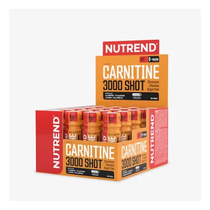 NUTREND Carnitine 3000 SHOT 60 ml jahoda