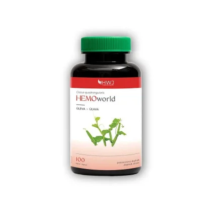 Herbal World HEMOworld - Žumen čtyřhranný 100 kapslí