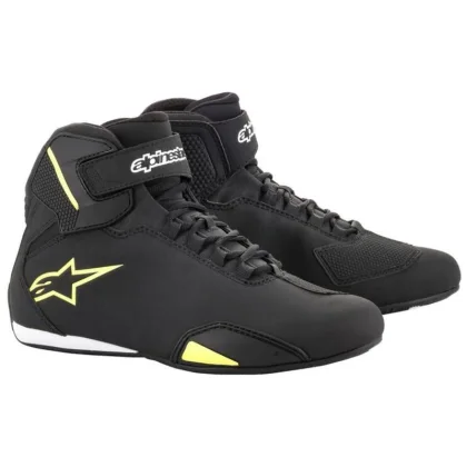 Alpinestars Boty na motorku Sektor černo-fluo žluté