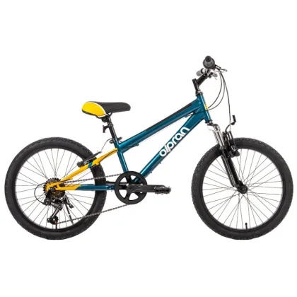 Olpran Agilis ALU 20" - model 2026 tmavo zelená/oranžová - 13" (125-145 cm)