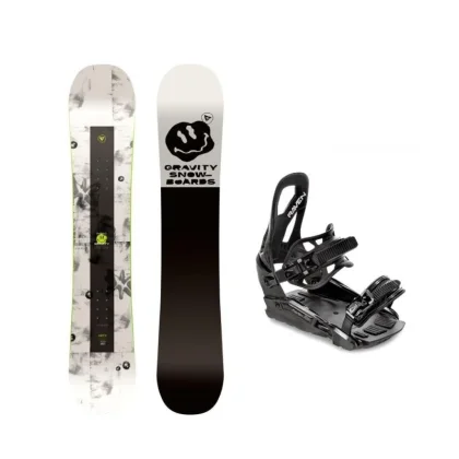 Gravity Madball 25/26 pánský snowboard + Raven S230 Black vázání