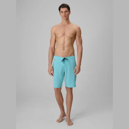 Pánske boardshorty na pláž s ochranou UPF50+ - tyrkysové