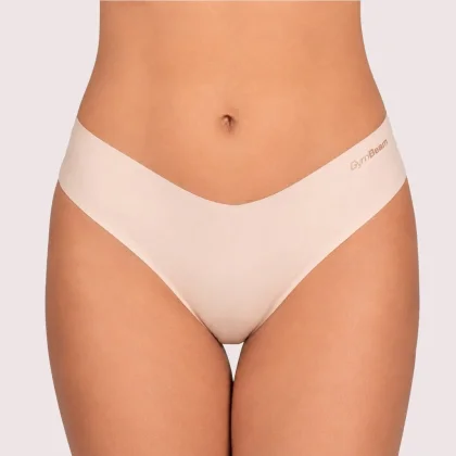 GymBeam Comfy Seamless Bottoms 3Pack Beige