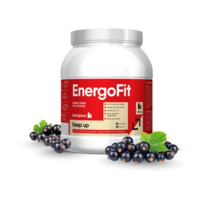 Kompava EnergoFit 500 g/7-10 litrov, čierna ríbezľa