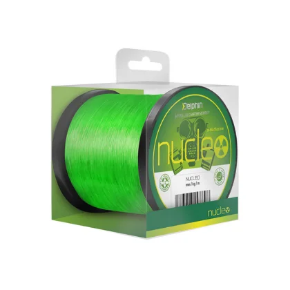 DELPHIN Nucleo, fluo zelený priemer 0,30 mm, nosnosť 7,7 kg, balenie 1200 m