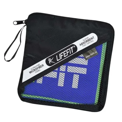 Lifefit rychleschnoucí ručník z mikrovlákna 70x140cm tmavě modrý