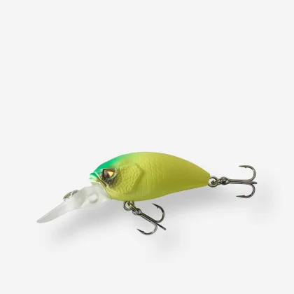 CAPERLAN Wobler crankbait CRK 30 F žltý fluo bez