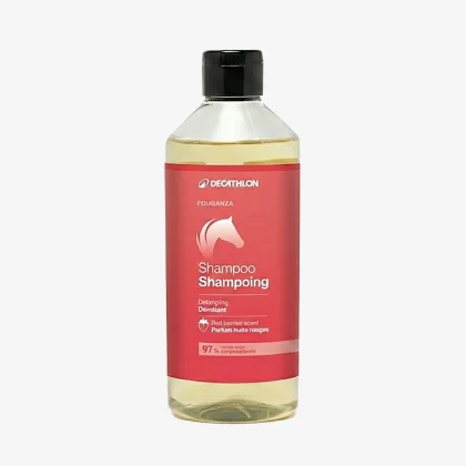 FOUGANZA Šampón na rozčesávanie koní a poníkov lesné ovocie 500 ml 500 ml
