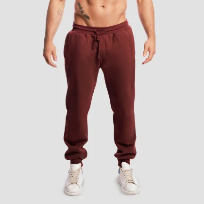 GymBeam Base Sweatpants Cherrywood