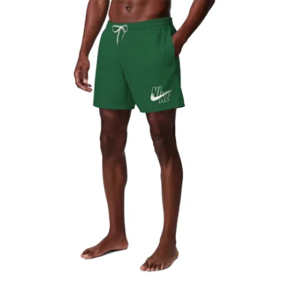 Pánské plavky NIKE SWIM Logo Lap 5 MALACHITE GREN