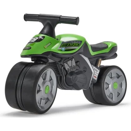 Falk odrážedlo Baby Moto Team Bud Racing zelené