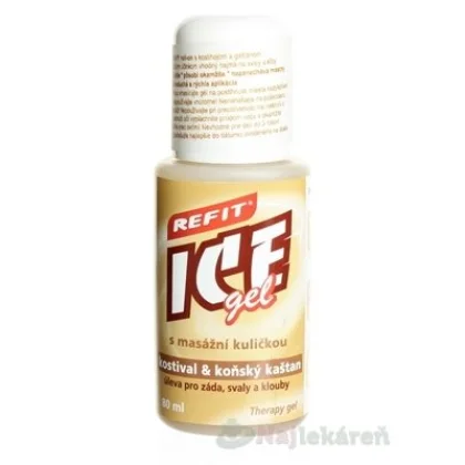 REFIT ICE GEL KOSTIHOJ A GAŠTAN roll-on 80ml
