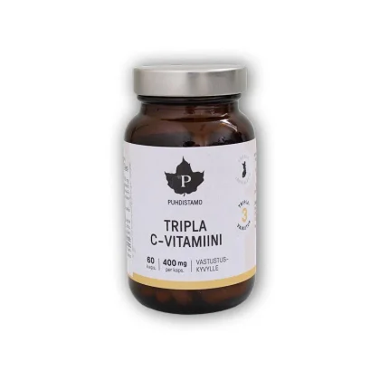 Puhdistamo Triple Vitamin C 60 kapslí