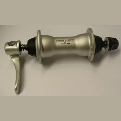 Shimano XT HB-M570 32D Stříbrný náboj přední