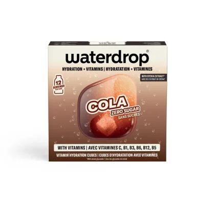 WATERDROP Šumivé kolové tablety Microdrink 12 x 500 ml bez