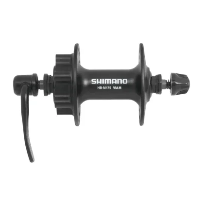 SHIMANO Náboj přední HBM475 černý kot. 6 děr 32 děr